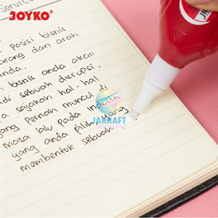 

Tipe-X Tipex Tip-Ex Cair Joyko Jk-01 Correction Fluid Tip Plastik