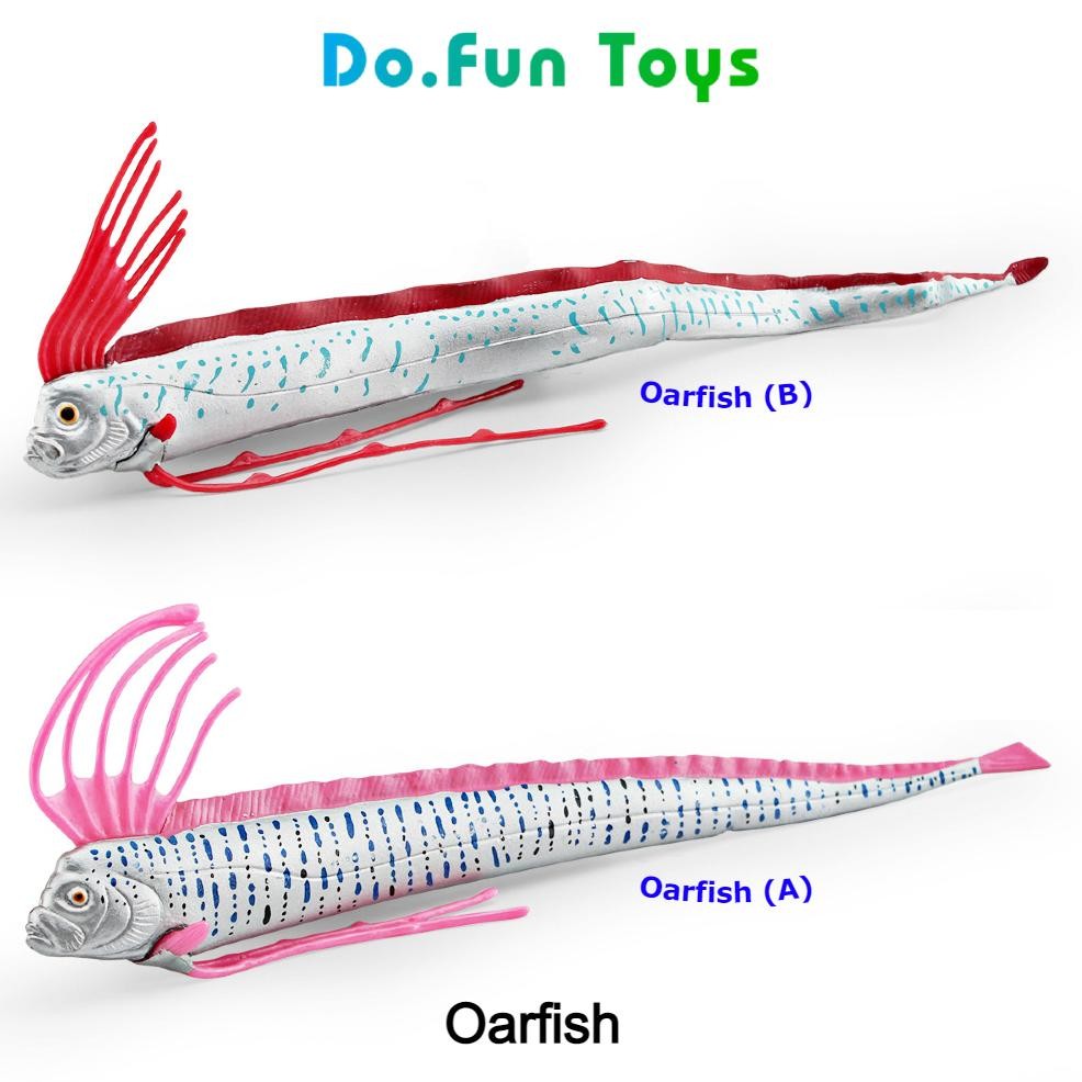 Animal Furine OARFISH Mainan Miniatur Ikan Oarfish