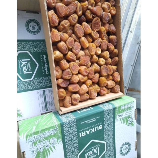 

[Afluth Grosir] Sukari Premium Dus 3 kg / Sukari Dates / Kurma Raja / Kurma Saudi