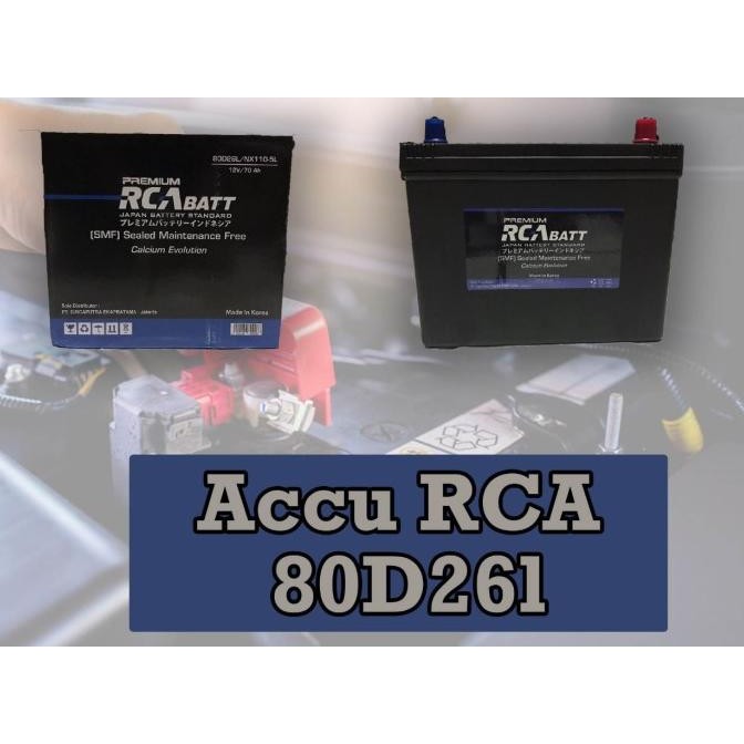 Murah Accu Mobil Rca 80D26L - 67528 -