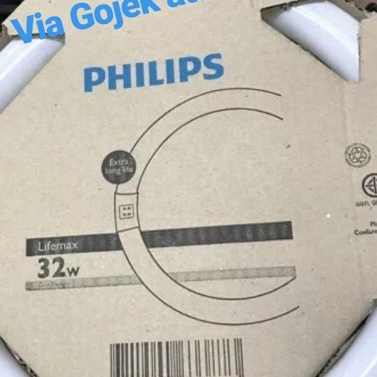 NEW TL RING 32 WATT PHILIPS / TL BULAT 32 W / NEON BULAT 32 W / LAMPU NEON