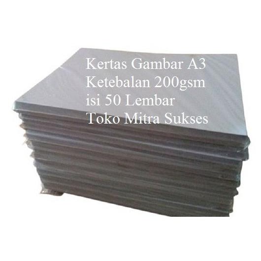 

sale! kertas gambar a3 200gsm