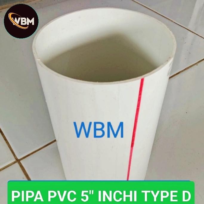 Baru Pipa paralon pvc 5 inch Type D ECERAN Produk ready ya bosku siap kirim di kirim hari ini juga