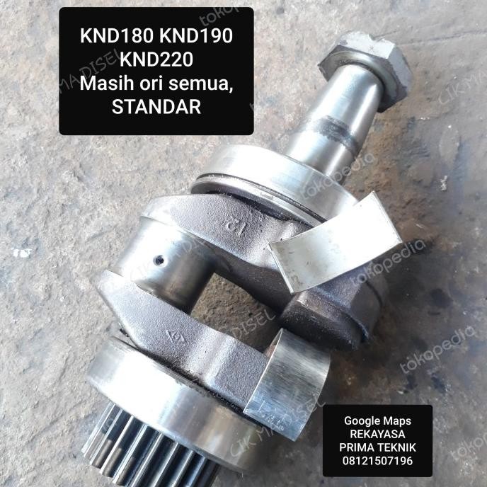 @#@#@#] KND220 KND180 KND190 AS KRUK KREK CRANK SHAFT SEKEN KUBOTA ORIGINAL
