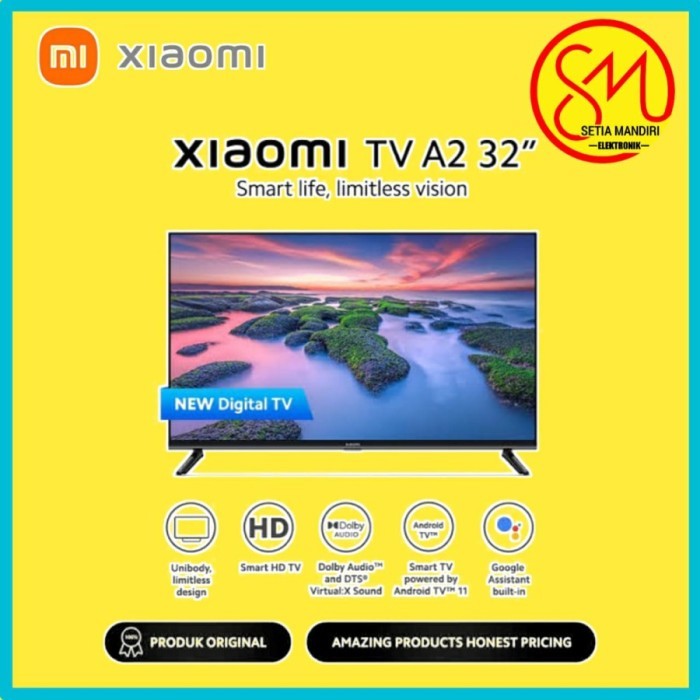 XIAOMI MI TV 4 32 INCH BEZELLESS SMART ANDROID BEZEL LESS