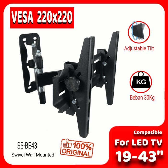 BRACKET TV SWIVEL / BREKET TV SWIVEL / BRACKET LED SWIVEL 42 INCH
