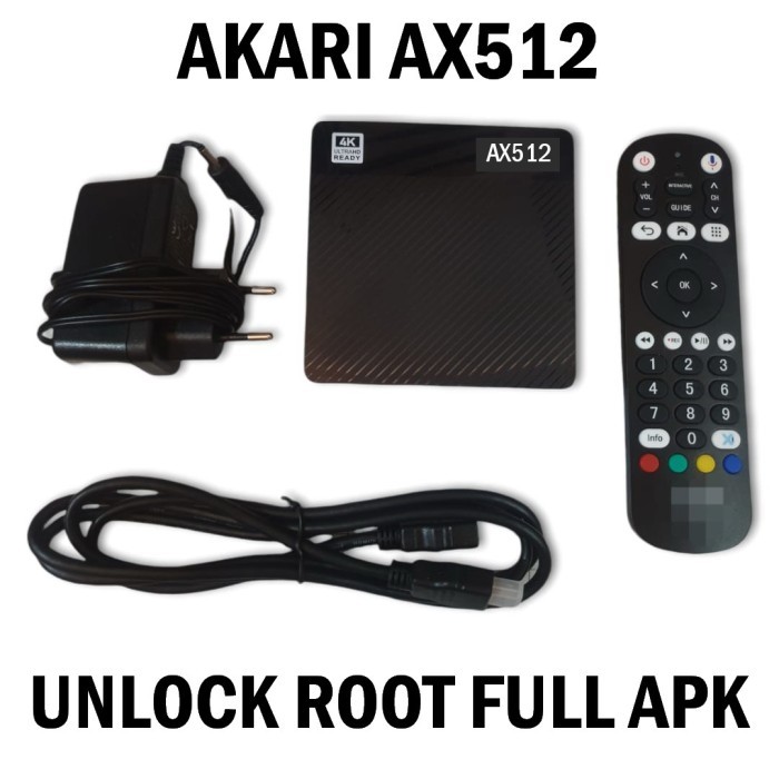 ANDROID TV AKARI AX512 UNLOCK ROOT