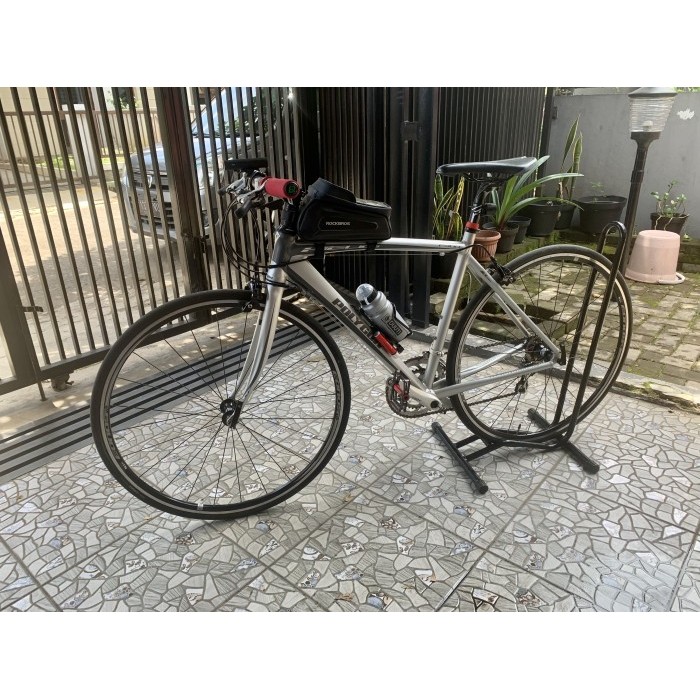 OBRAL Roadbike Hybrid Polygon Helios F300 Mulus Full Accessories, (bukan canondale, specialized,