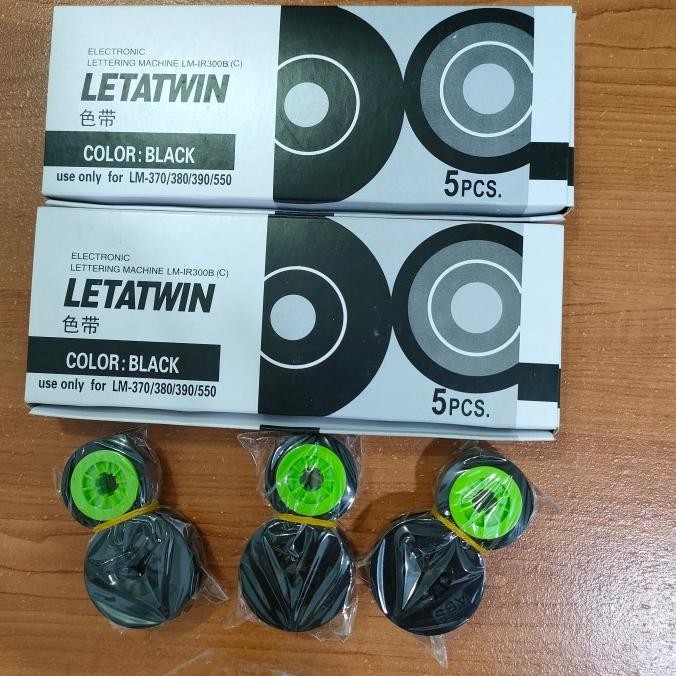 TINTA INK RIBBON CARTRIDGE PITA LETATWIN LM-IR300B LM 370 380 390A 390 550 550A LM370 LM380 LM390A L