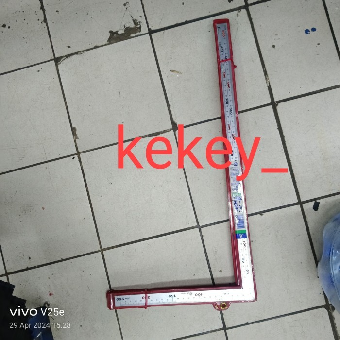 

penggaris siku 25*50 cm shinwa Jepang ori