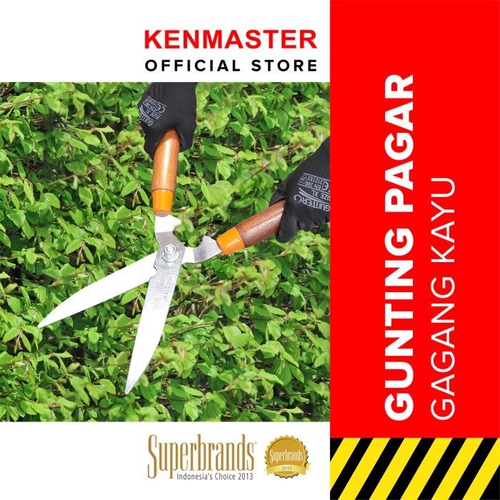 TERLARIS Kenmaster Gunting Pagar Rumput / Gunting Rumput / Gunting Dahan Ranting / Gunting Ranting