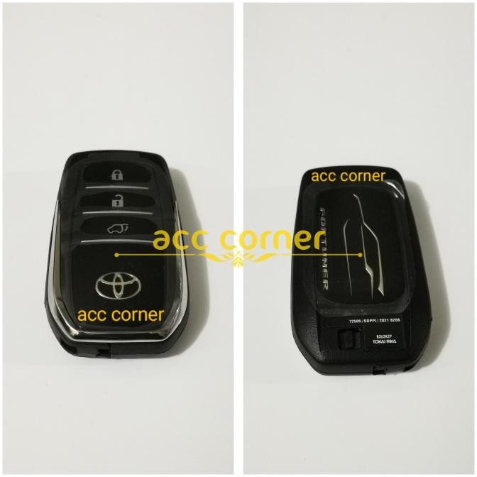 kunci remote smart key fortuner vrz keyless vrz
