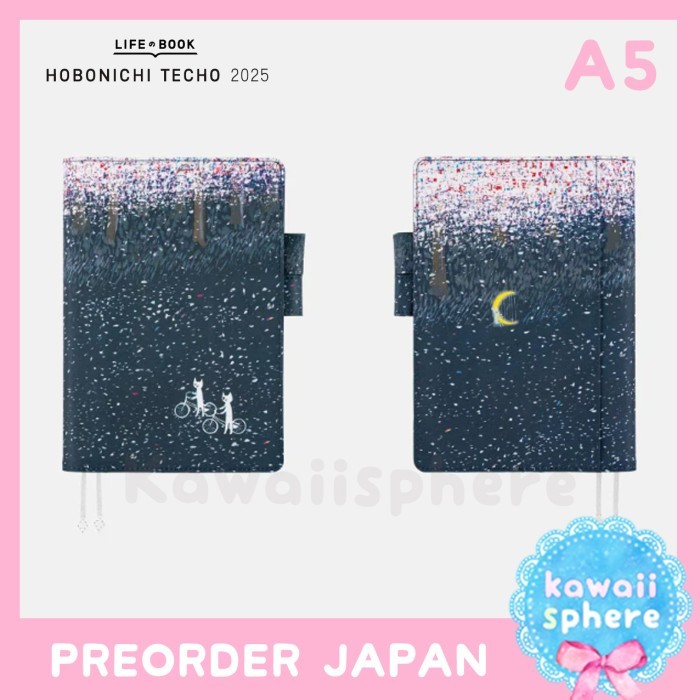 

Hobonichi Techo 2025 Illustrators A5 (Cover Only) Hiroko Kubota / Yumi Kitagishi / Only is not