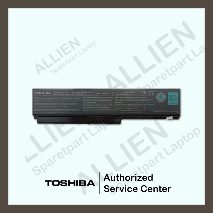 Original Baterai Toshiba Satellite PA3634U-1BAS PA3634U-1BRS PA3635U-1BAM