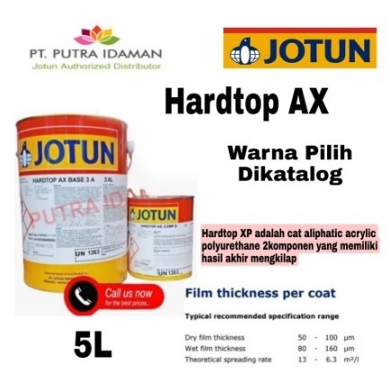 JOTUN CAT KAPAL / HARDTOP AX 5 LITER / CAT JOTUN MARINE