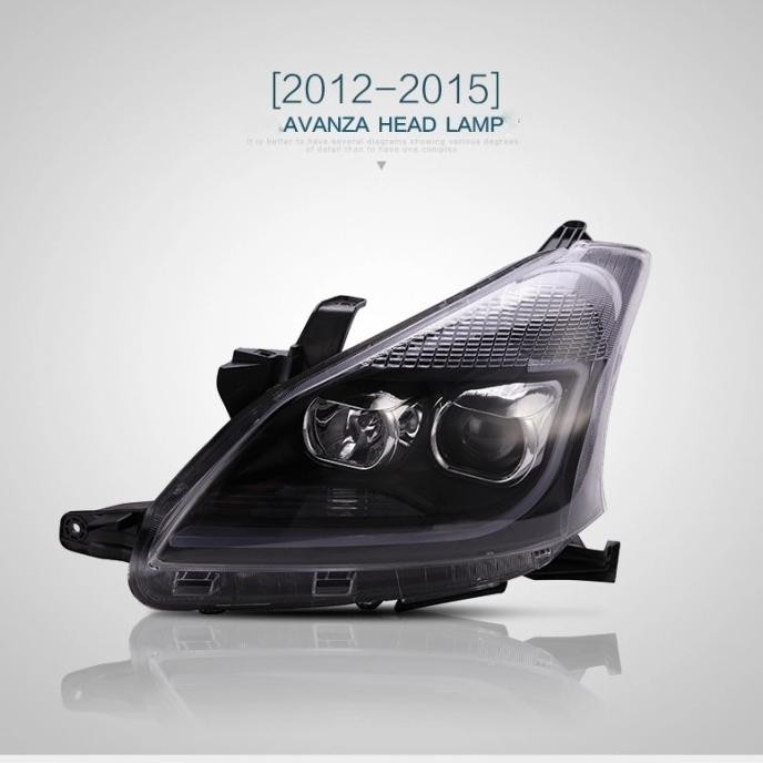YZ Head Lamp/Lampu Depan Mobil Toyota Avanza 2012