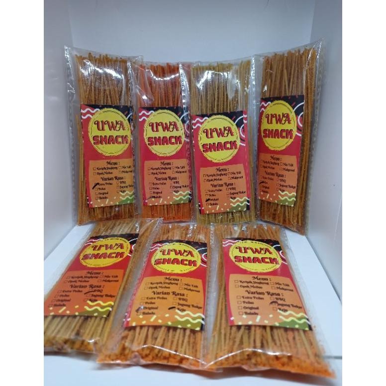 

Mie lidi dan Makaroni spiral PAKET 30PCS