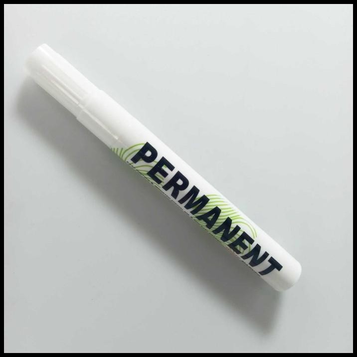 

Spidol Ban Permanen White Marker Oil Based Marker Waterproof