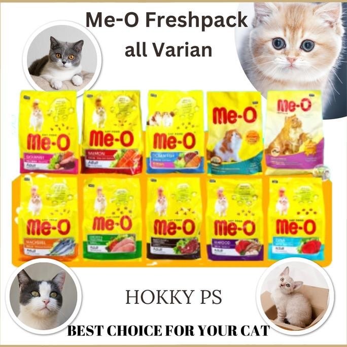 ME-O MEO FRESHPACK 1,1KG PERSIAN KITTEN TUNA CHICKEN BEEF SALMON TERLARIS