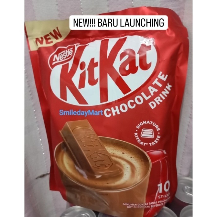 

Kitkat Chocolate Drink Isi 10 Sachet Import Malaysia Halal