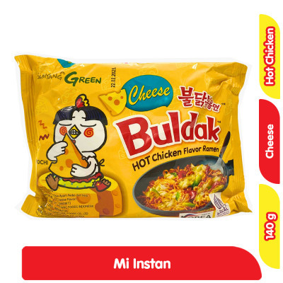

Samyang Mi Instan Ramen Ayam Pedas Buldak Cheese 140 g