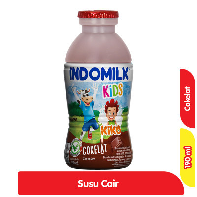 

Indomilk Susu Cair Rasa Cokelat 190 ml