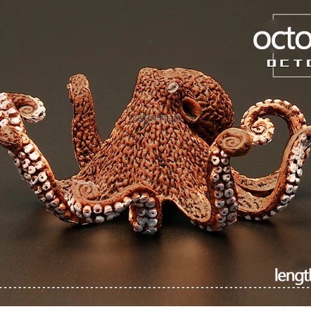 mainan gurita / figure octopus