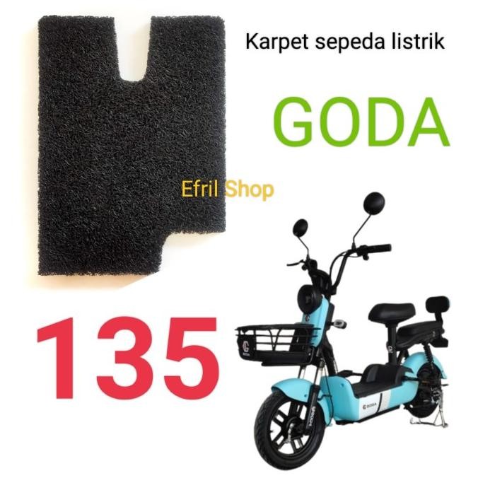 TERLARIS KARPET SEPEDA MOTOR LISTRIK GODA 135 GOLDEN HONEY