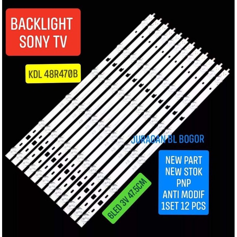 LAMPU LED BL BACKLIGHT SONY KDL-48R470B 48R470 48R470B
