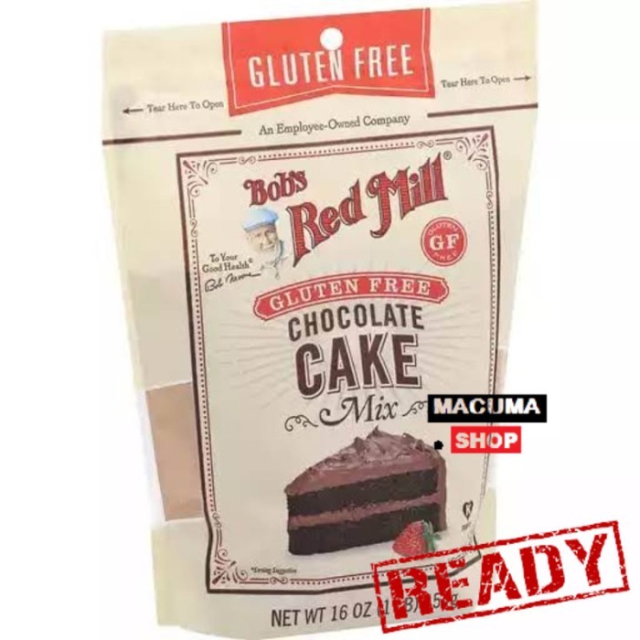 

BOB'S RED MILL GLUTEN FREE CHOCOLATE CAKE MIX 454 GR BOB RED MILL BRM