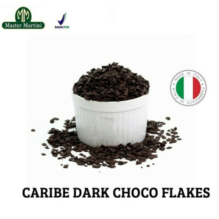 

Coklat flake caribe/Dark coklat flake martini caribe 1kg