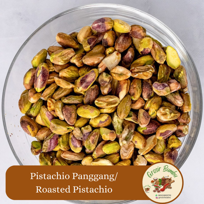 

Pistachio matang 100gram /roasted pistachio