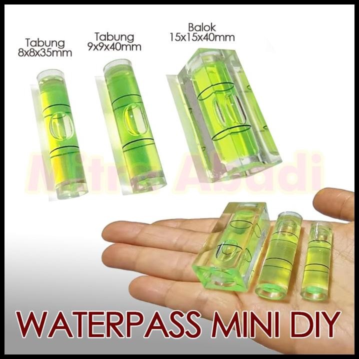 Waterpass Mini DIY Alat Ukur Presisi Tinggi