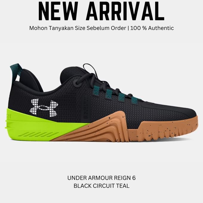 Promo Under Armour Reign 6 Sepatu Training Gym Olahraga Original 100 %