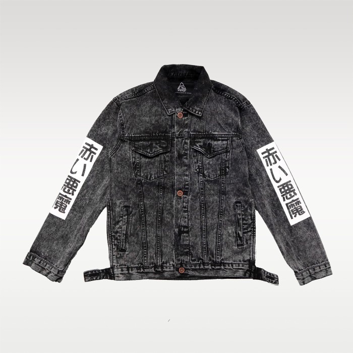 PAPAGO - JAKET JEANS - JAKET DENIM PRIA - ONI EVIL