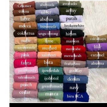 PAKET USAHA JILBAB SEGI EMPAT Kodian murah 1kodi Free 2PCS/Paket Usaha kodian krudung segi empat