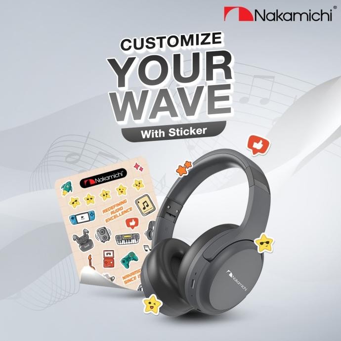 Grosir Gwp - Nakamichi Sticker Tws Headphone Speaker Earphone