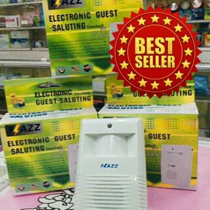 Diskon Bel Rumah Wireless Sensor Gerak Tanpa Kabel Bel Pintu Rumah Otomatis