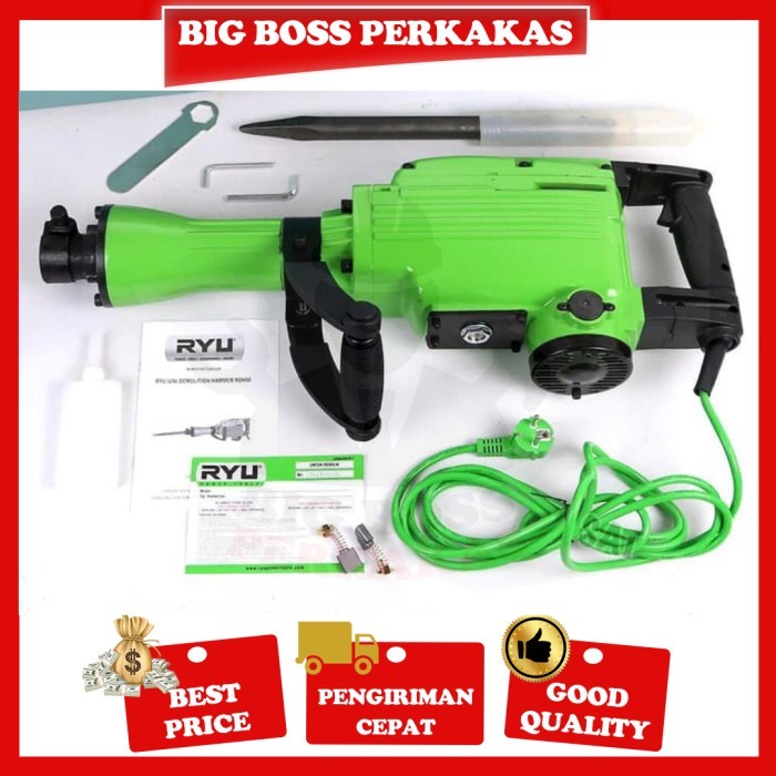 Diskon Tekiro Ryu Mesin Bobok Jackhammer Demolition Jack Hammer Rdh50 Rdh 50