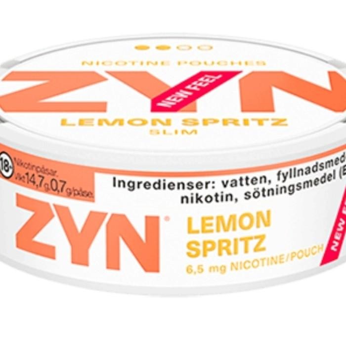 

Zyn Lemon Spritz Slim - 6.5 Mg/P New 100 % Original