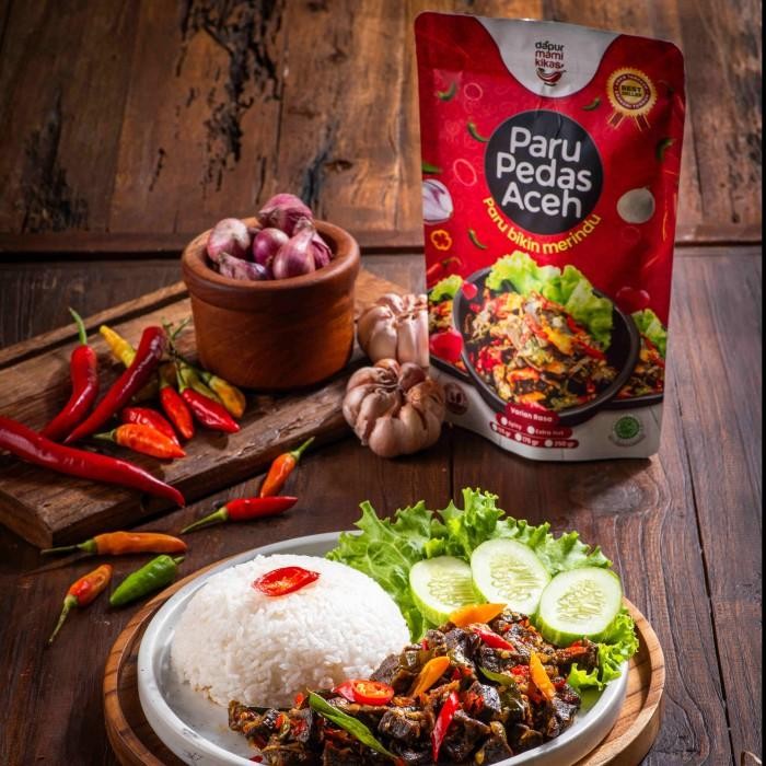 

Paket Bundling 1 Lauk Siap Saji | Isi 2 Pcs Paru Pedas & Ikan Kayu Aceh | Paket Makan Enak Instan Siap Saji Isi Bersih 250Gr | Olahan Makanan Bumbu Khas Aceh Termurah 100 % Original