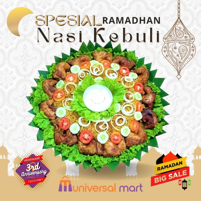 

Nasi Kebuli Paket Menu Lengkap Siap Saji Terbaru 100 % Original