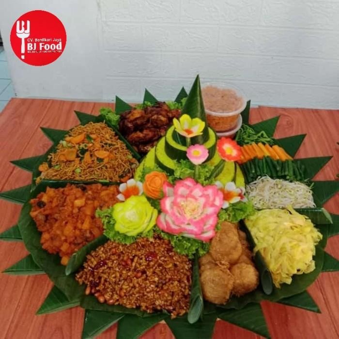 Nasi Tumpeng 15 Porsi / Bj Food & Cake New 100 % Original