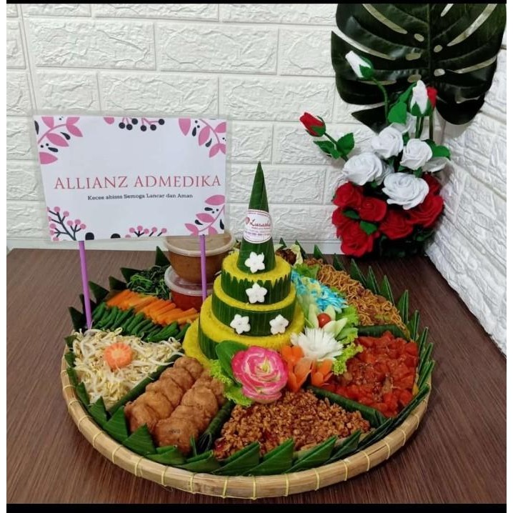 

Tumpeng Nasi Kuning/Tumpeng Syukuran/Tumpeng Variasi/Nasi Kuning Terlaris 100 % Original