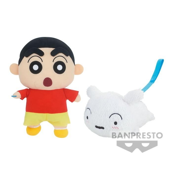 

Crayon Shinchan & Shiro Set Big Plush New 100 % Original