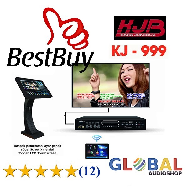 TERBARU KJB KJ-999 Mesin Karaoke Player + HDD 2TB bisa Android dan iOS BISA GOSEND