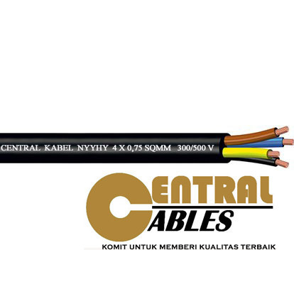 TERLARIS SNI Fleksibel Central Kabel NYYHY 4 x 0,75 4x0,75 4x0.75 4 x 0.75 50M