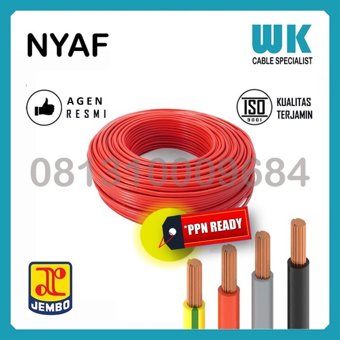 TERBARU Kabel JEMBO NYAF 1.5 mm