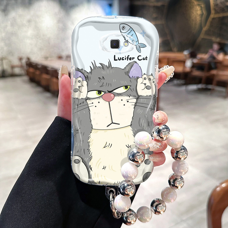 Casing Hp Untuk Samsung Galaxy J7 Prime J2 Prime J7 Prime 2 Case Pola kucing lucu Softcase Kesing pe