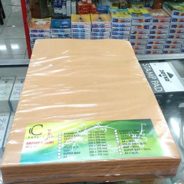 

Amplop Colat Folio 80 Gm Eal Ii 100 Lembar